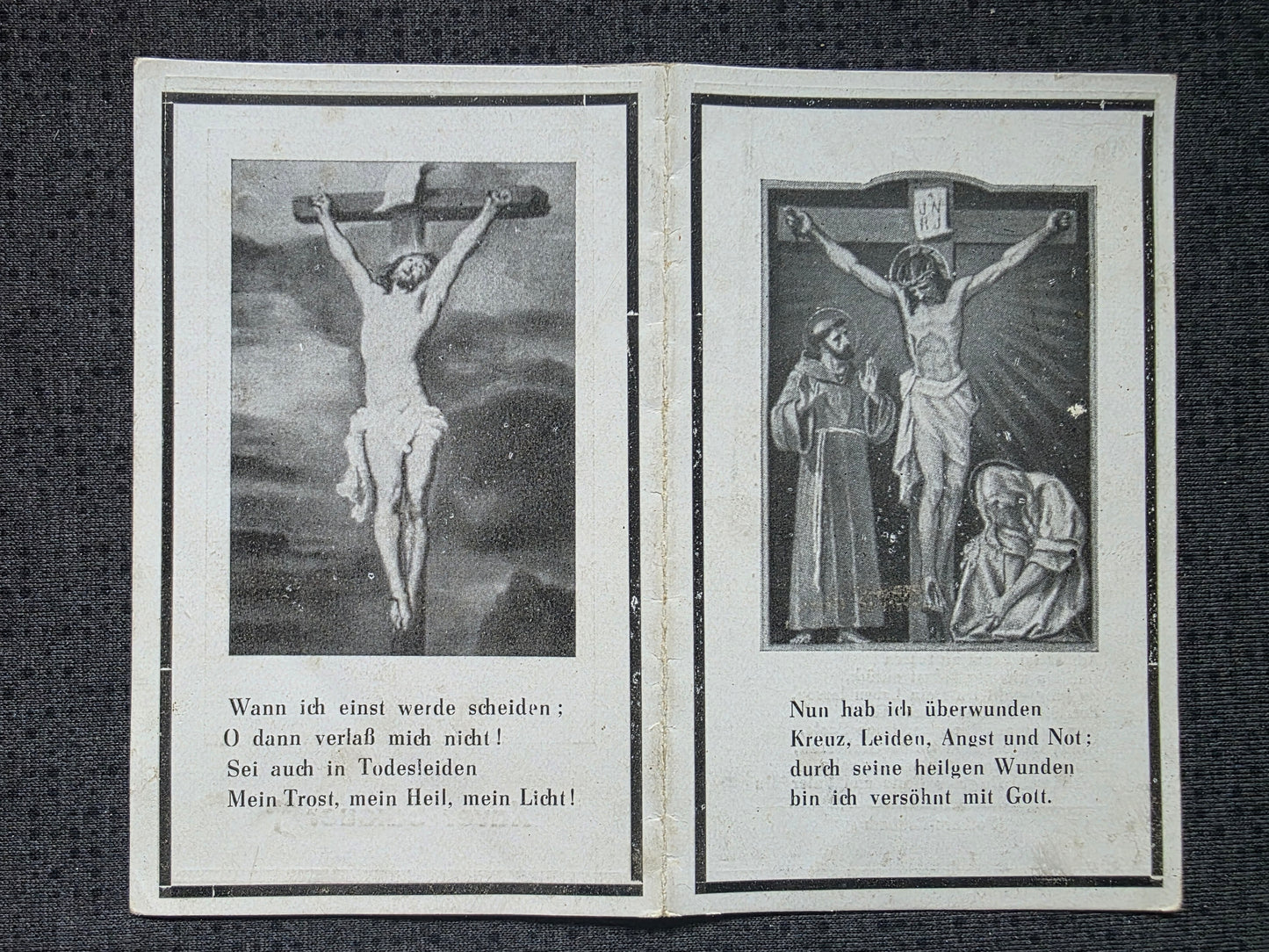 Sterbebild Obergefreiter Rehmbach 6. Komp. Panzer-Gren. Regt. 63 Cholmischtschi Russland