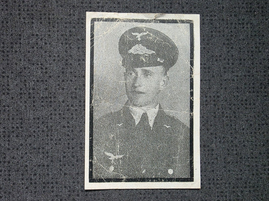Sterbebild Unteroffizier Schardenberg Flieger später Panzerwaffe Oberleuken Kastel-Staadt Westen
