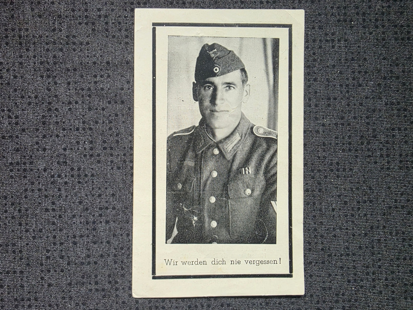 Sterbebild Obergefreiter Obervilslern Volkgrenadierdivision VGD Endkampf Bad Neuenahr Deutschland