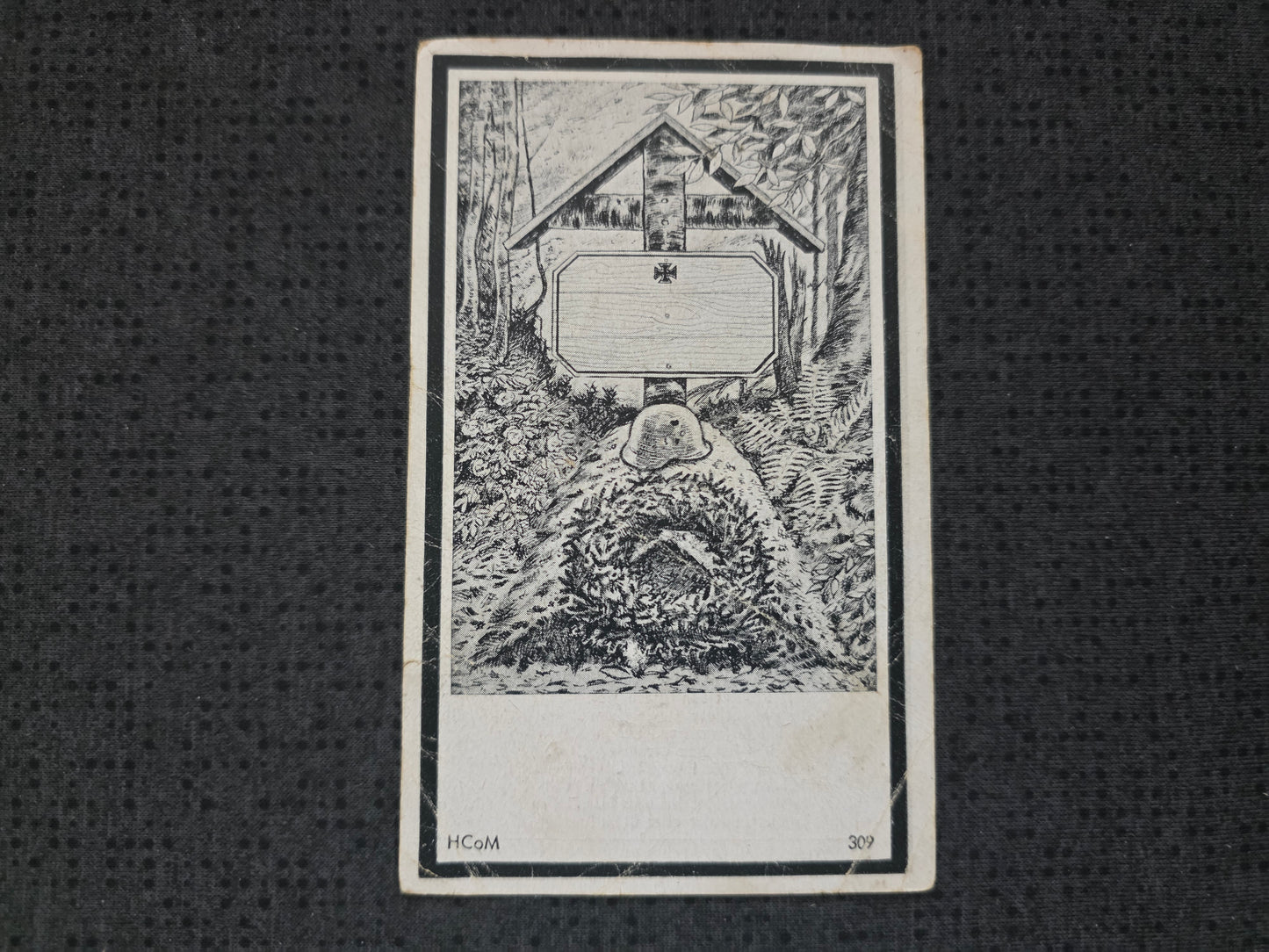 Sterbebild Gefreiter Au Grenadier Regt. Endkampf Schlesien