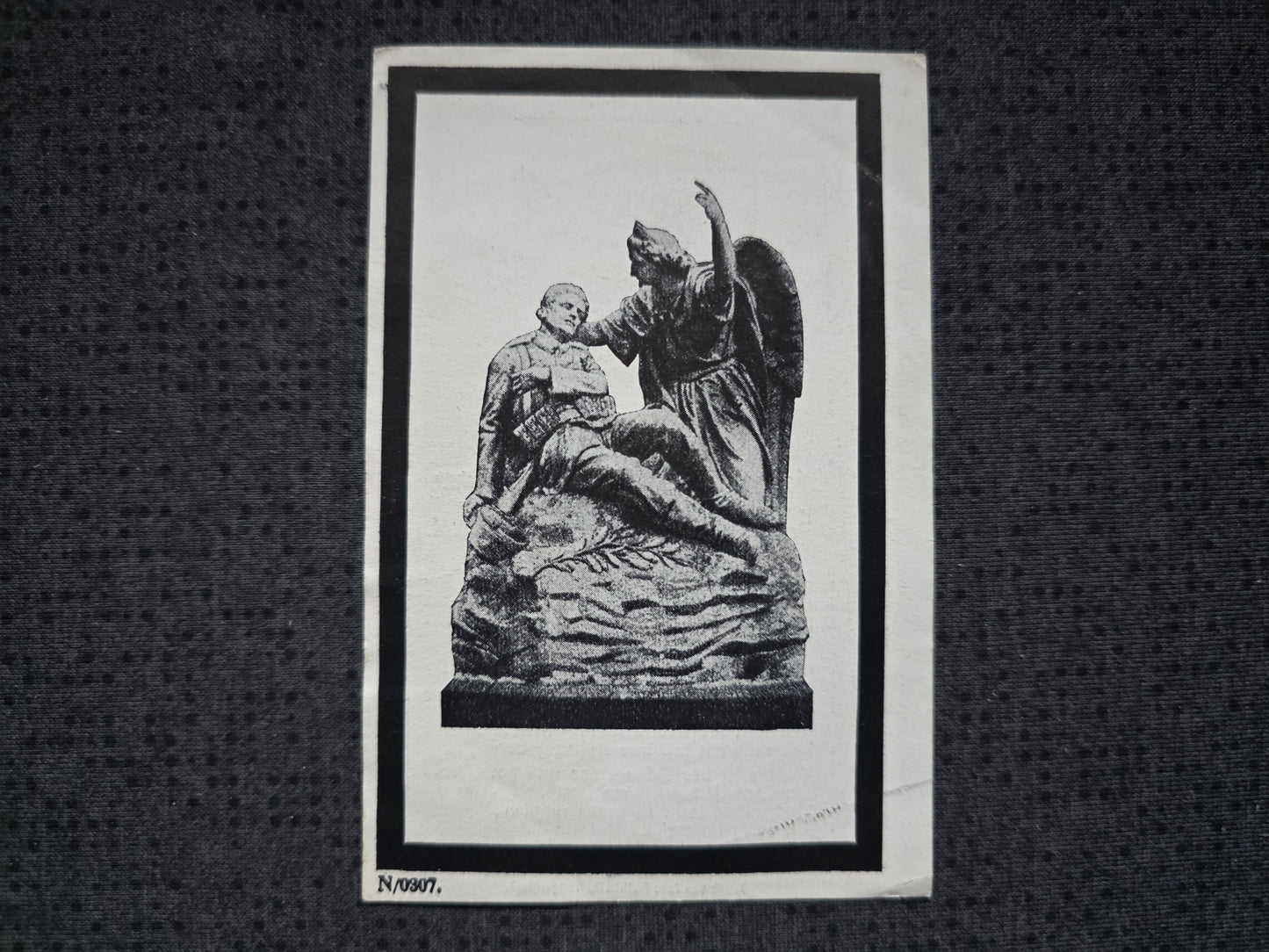 Sterbebild Gefreiter Schwarzach Melder Grenadier Regt. Fara Filiorum Petri Italien - www.mmilitaria.com