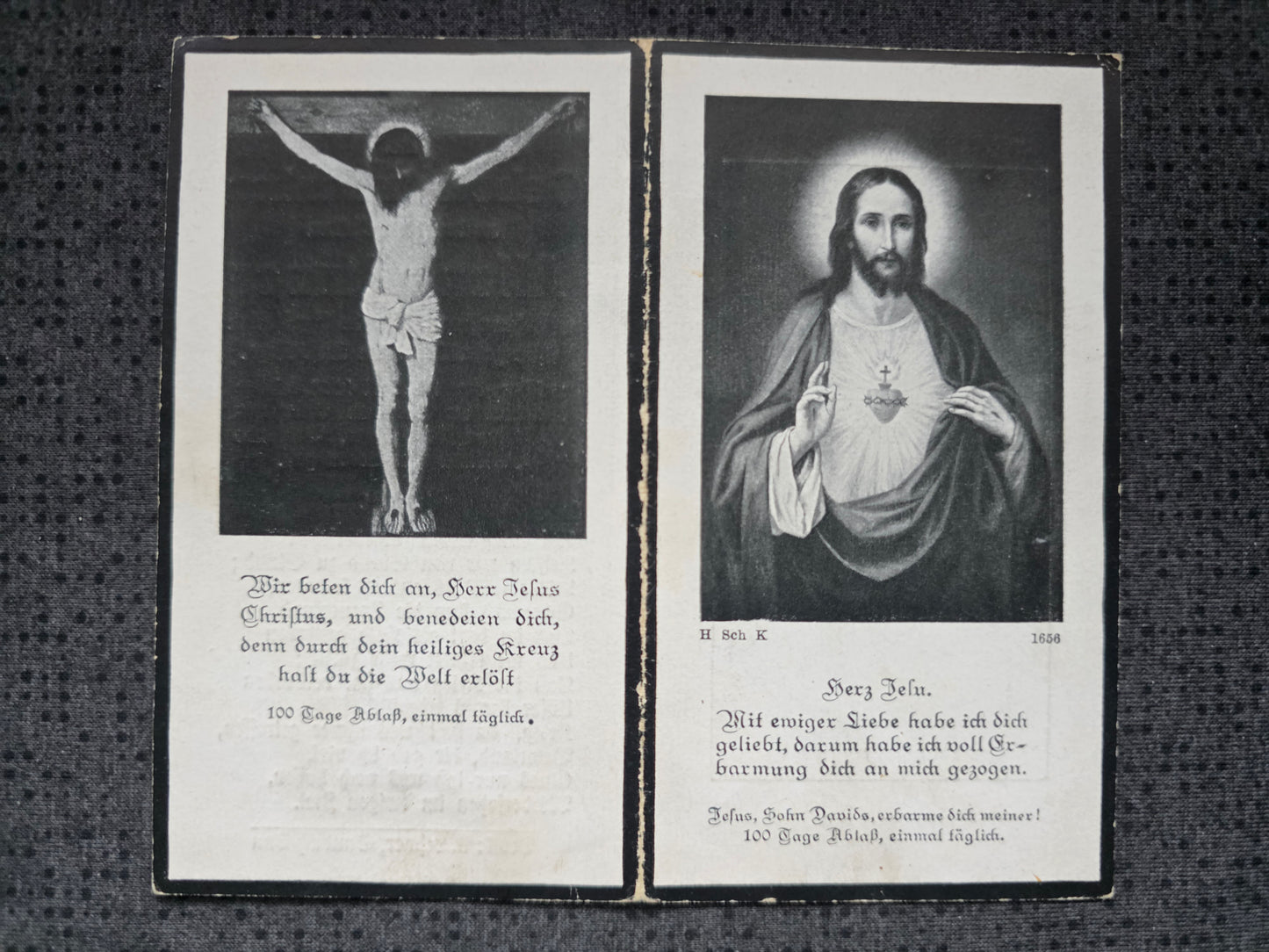 Sterbebild Obergefreiter Derschlhof 1. Komp. Inf. Regt. 19 Waldbrücke Ssorokino Russland