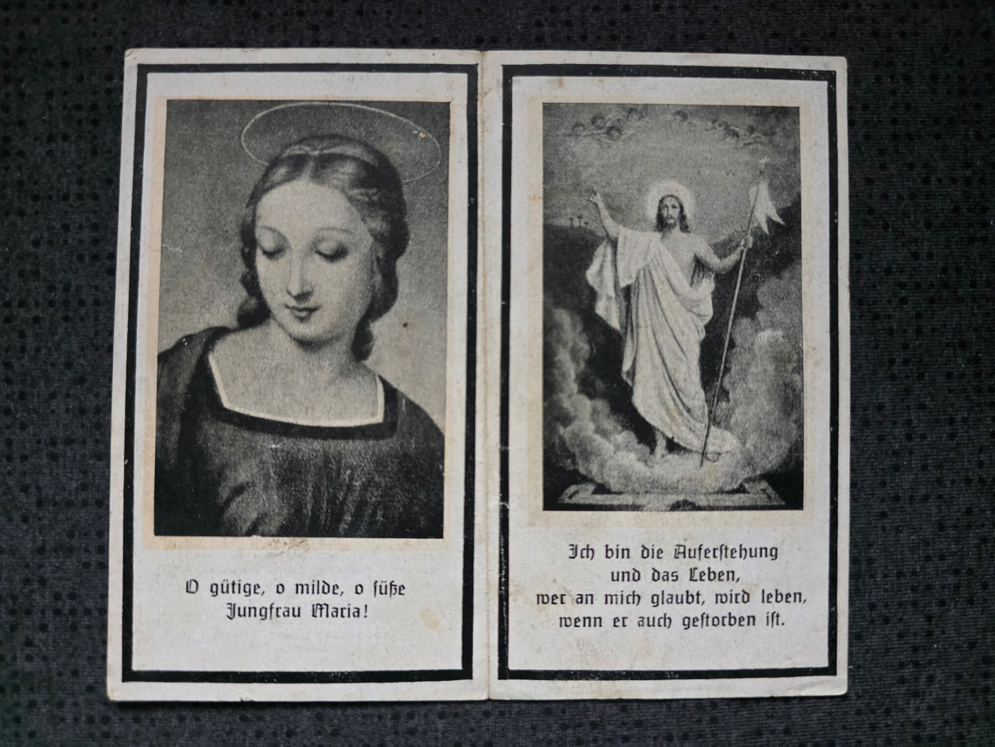 Sterbebild Leutnant Schwabhausen 12. Gren. Regt. 199 "List" Solotych Russland