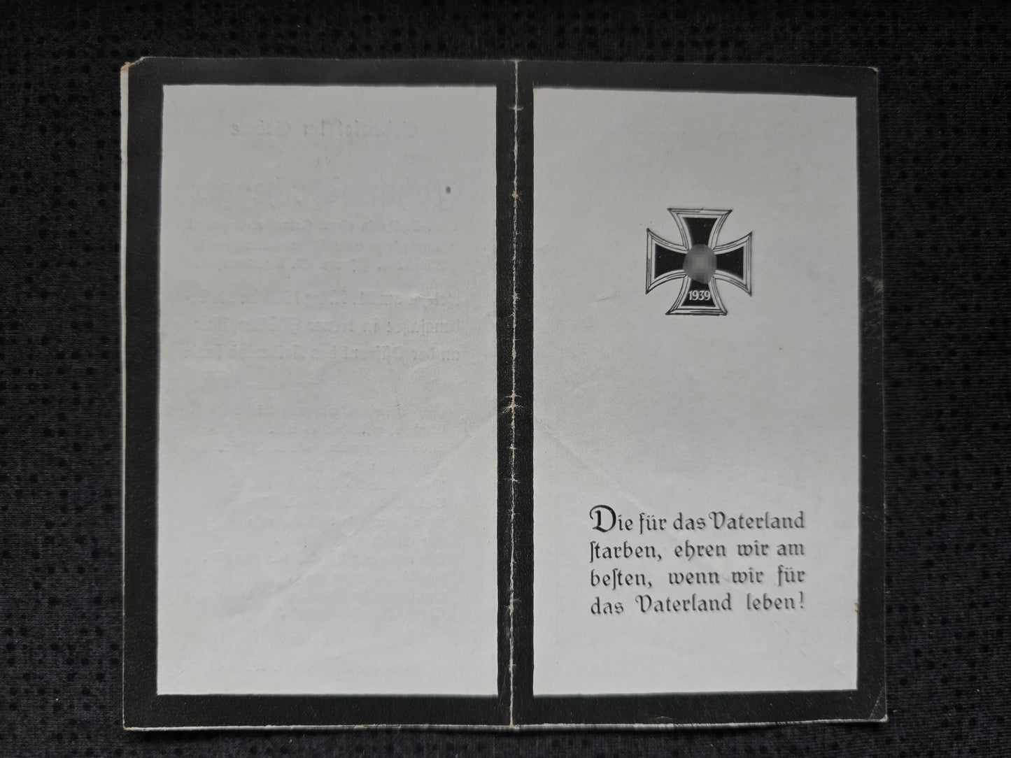 Sterbebild Obergrenadier Lambrechten MG-Schütze 4. Komp. Gren. Regt. 351 Kuprino Russland