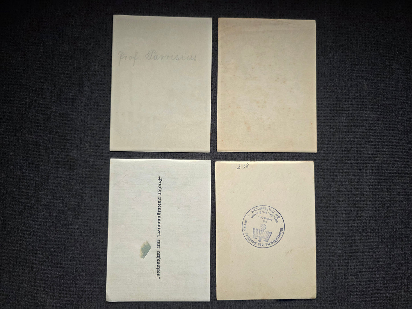 4 x WHW Winterhilfswerk Sammelbilder Spendenabzeichen Propaganda Konvolut 5