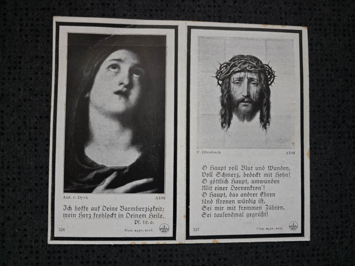 Sterbebild Schütze Mühlau 5. Komp. Inf. Regt. 436 Krgslaz. 928 Nikolskoje Russland