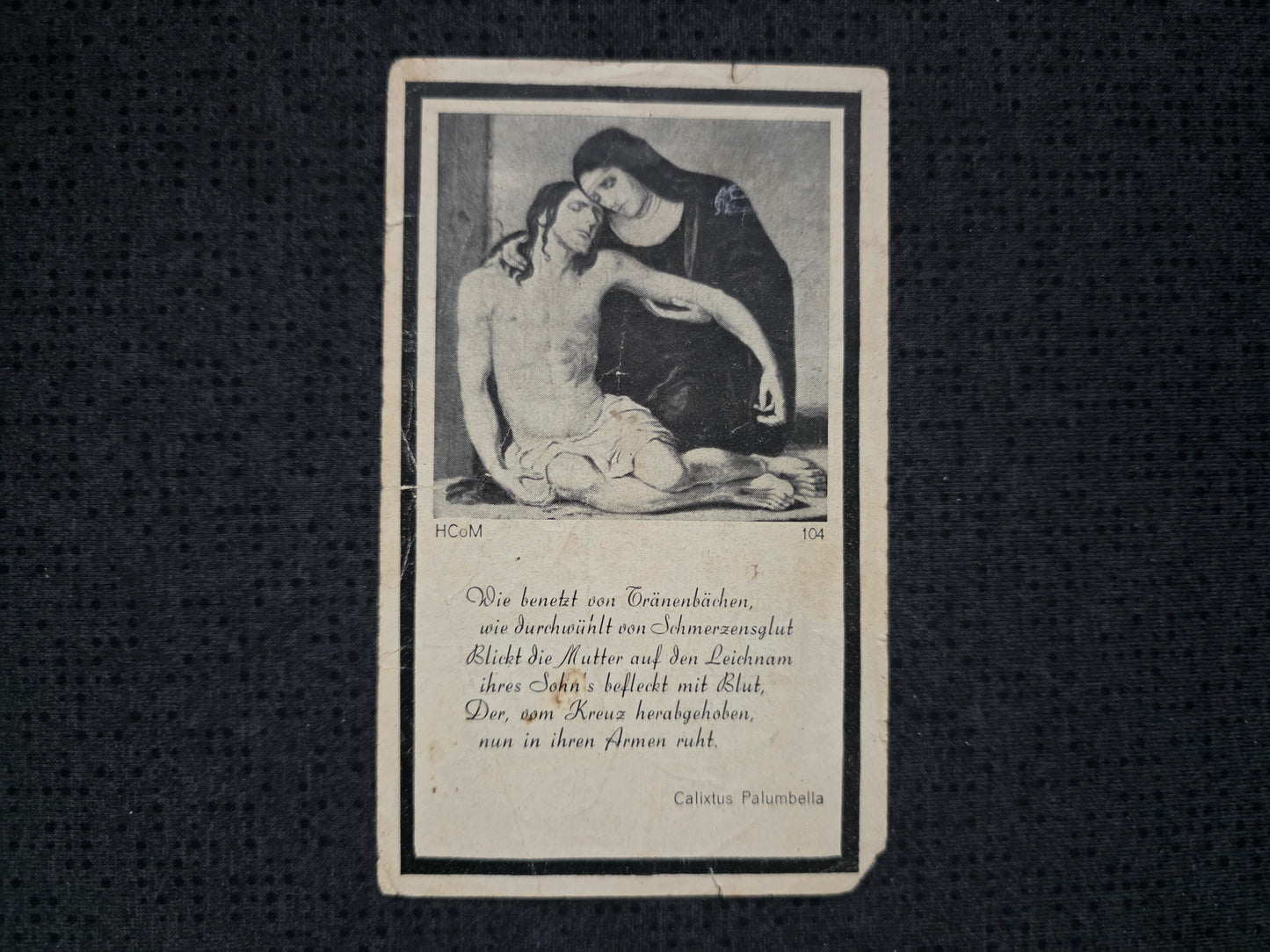 Sterbebild Oberschütze Maisach 6. Komp. Inf. Regt. 164 Woronesh Russland