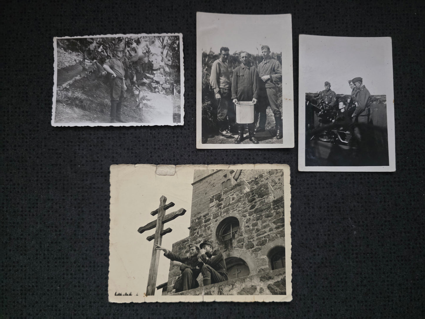 Konvolut Soldbuch + Dokumente + Fotos Luftwaffe Flakbatterie Flak Abt. 999 Strafbataillon