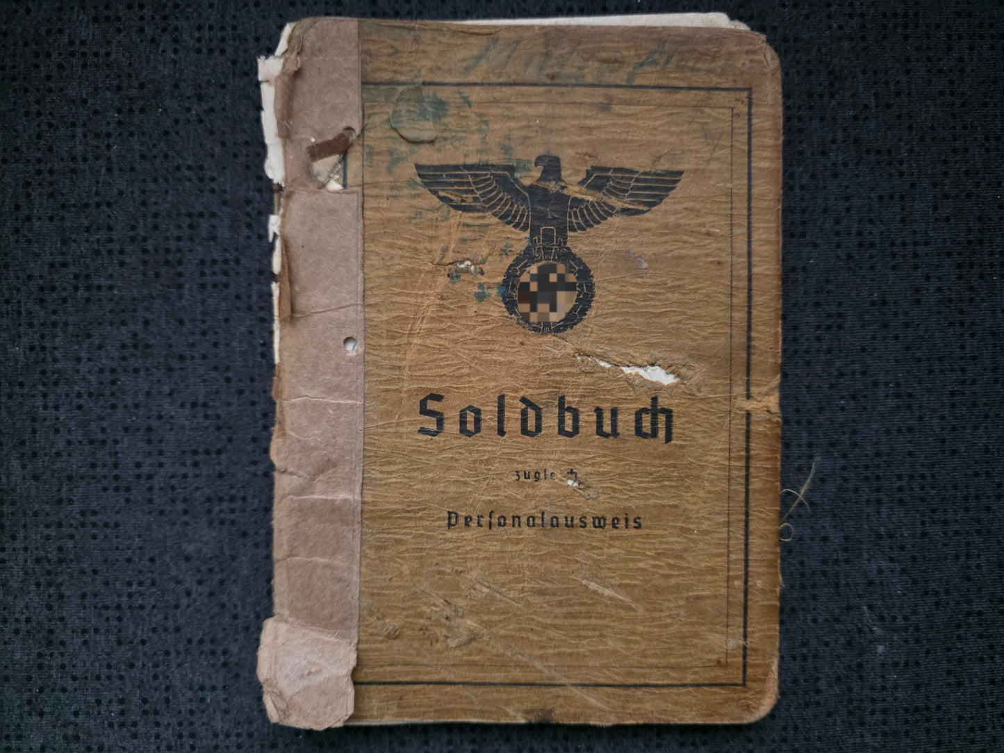 Großes Konvolut Soldbuch + Wehrpass Tasche + Mitgliedsbuch DAF + Dokumente