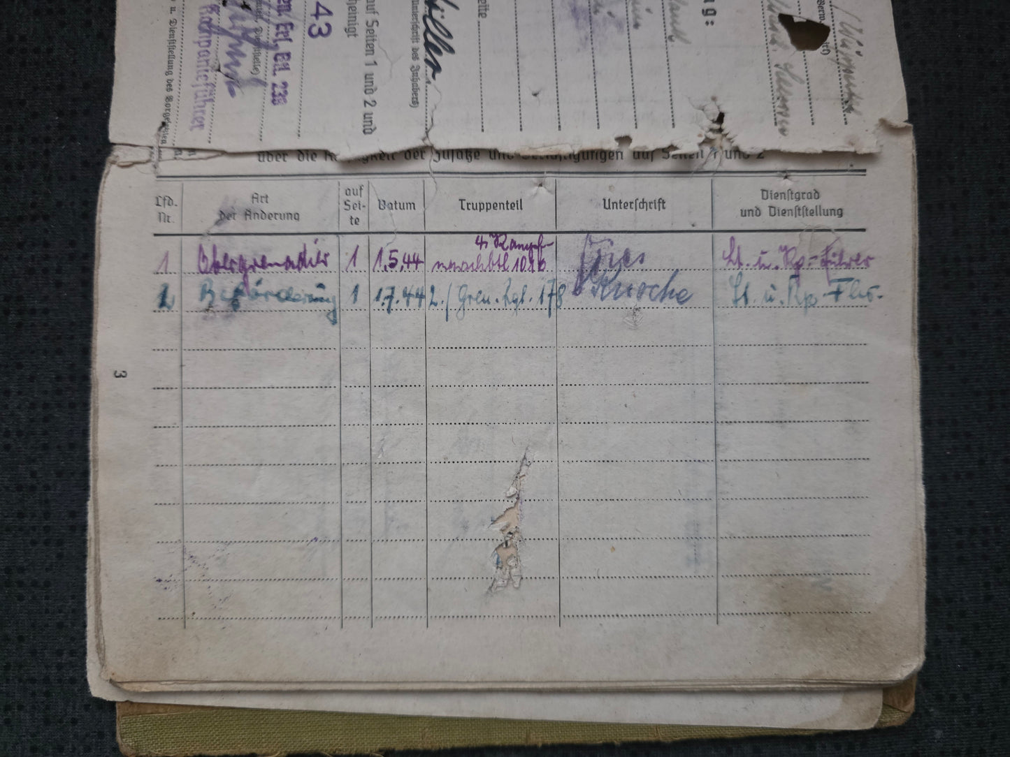 Großes Konvolut Soldbuch + Wehrpass Tasche + Mitgliedsbuch DAF + Dokumente