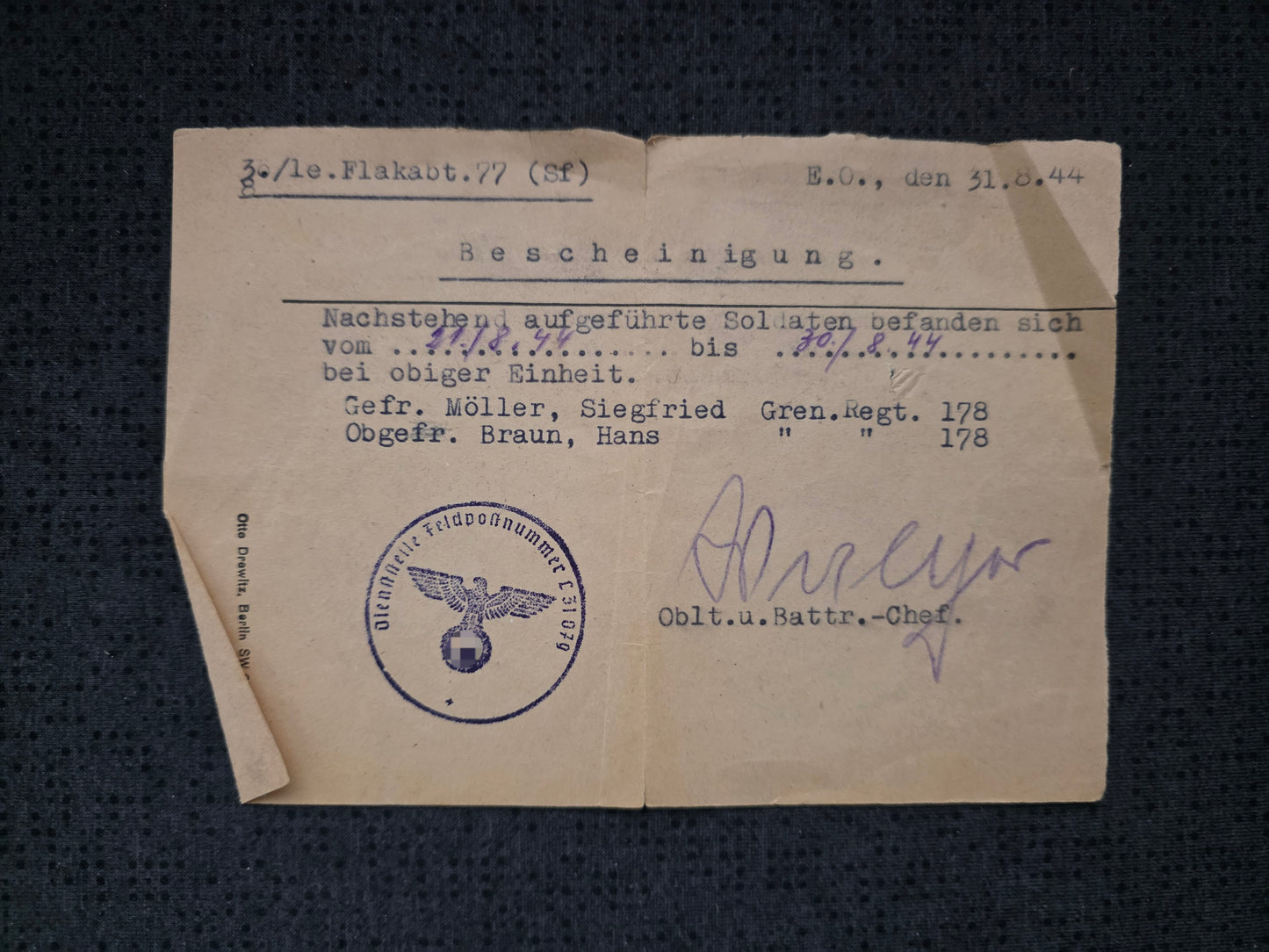 Großes Konvolut Soldbuch + Wehrpass Tasche + Mitgliedsbuch DAF + Dokumente