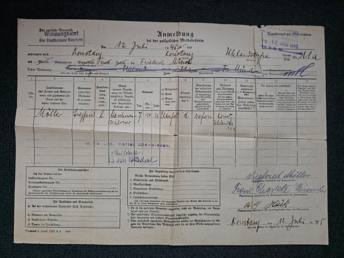 Großes Konvolut Soldbuch + Wehrpass Tasche + Mitgliedsbuch DAF + Dokumente