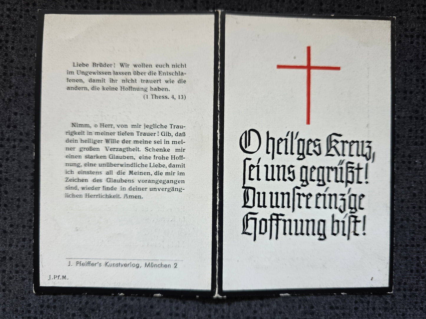 Sterbebild Unteroffizier Dietmannsried Panzer Regt. Krgslaz. 2/509 Kursk Russland - www.mmilitaria.com