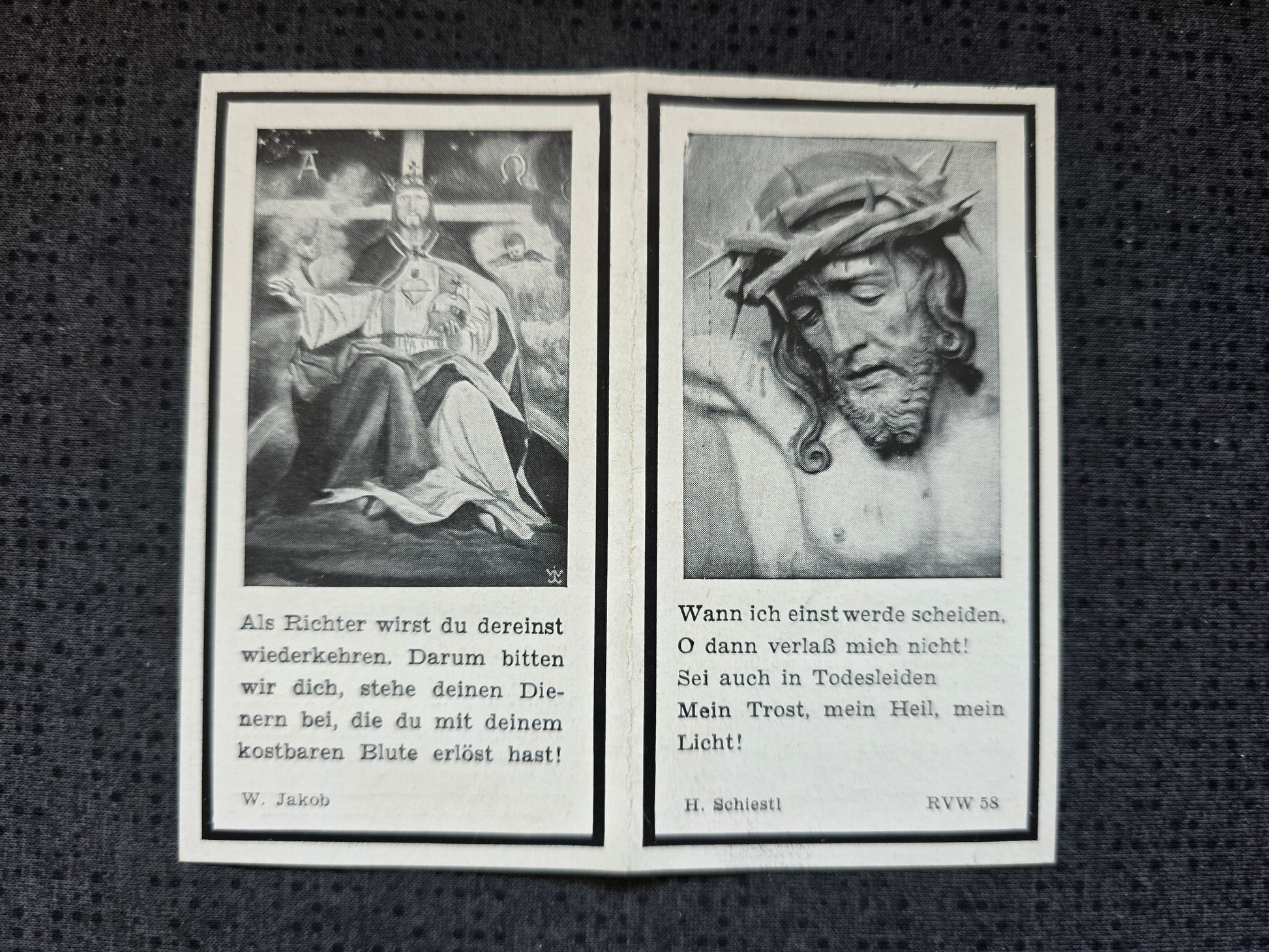 Sterbebild Feldwebel Beratzhausen PAK-Geschützführer Ritterkreuz Grublin Warszawa Polen - www.mmilitaria.com