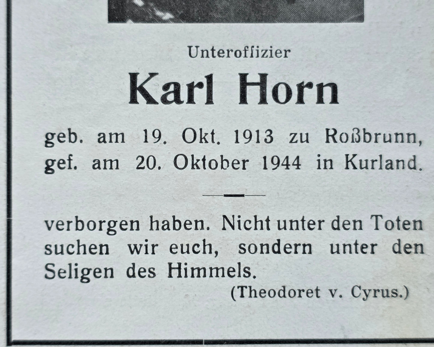 Sterbebild Brüder Roßbrunn Unteroffizier Art. Regt 356 Ronco Italien - www.mmilitaria.com