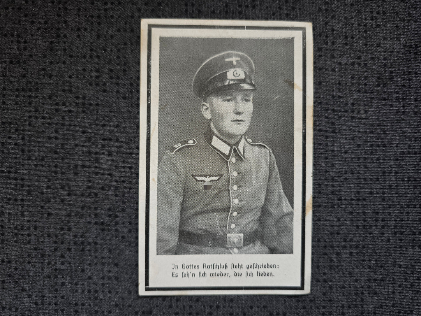 Sterbebild Gefreiter Andorf Radfahr-Abt. 100 Stalingrad Russland - www.mmilitaria.com