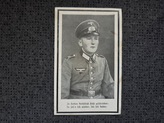 Sterbebild Gefreiter Andorf Radfahr-Abt. 100 Stalingrad Russland - www.mmilitaria.com
