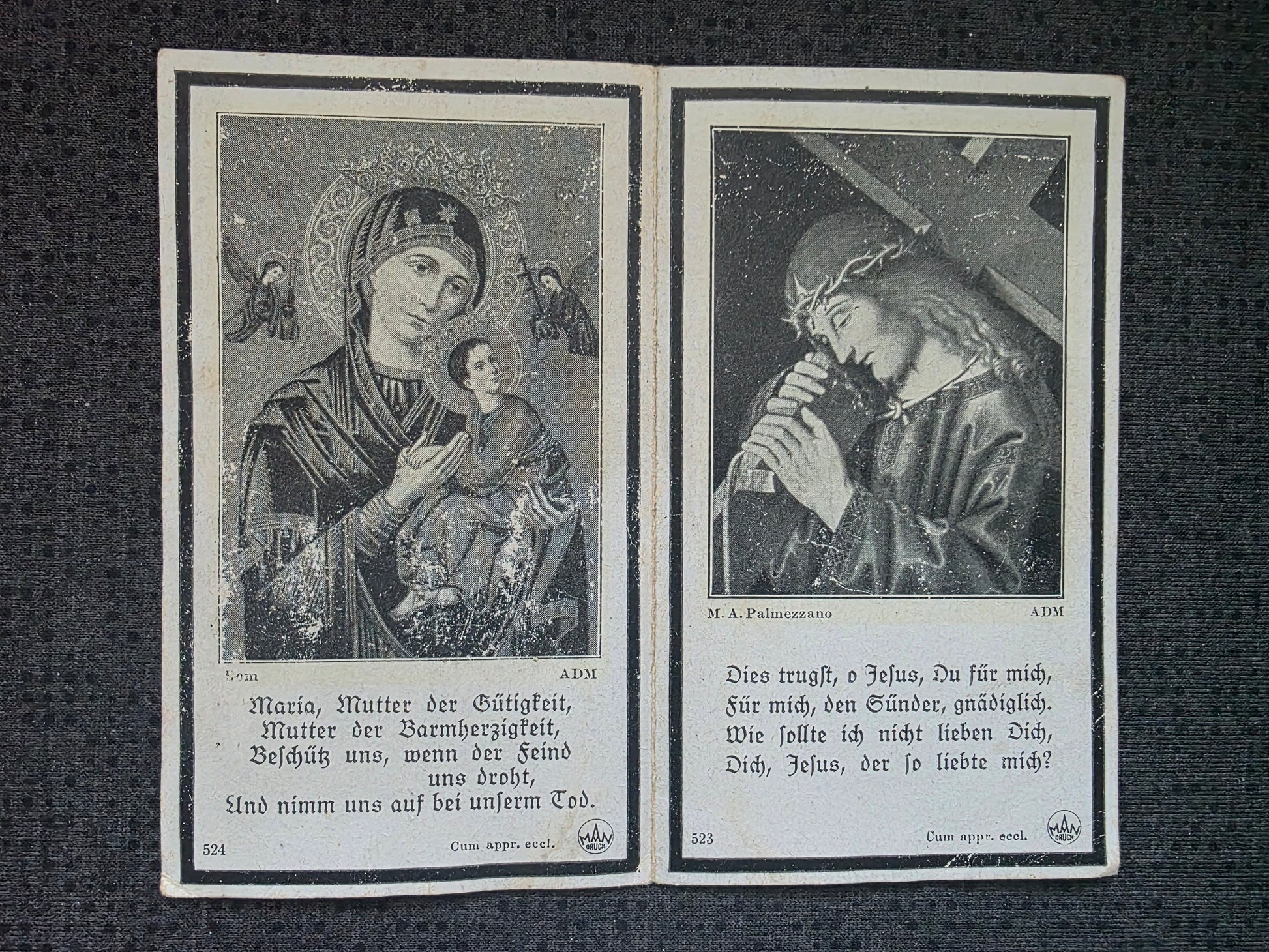 Sterbebild Reiter Eggenfelden 3. Schwadron Radfahr-Abt. 157 Nahkampf Michailowka Russland - www.mmilitaria.com