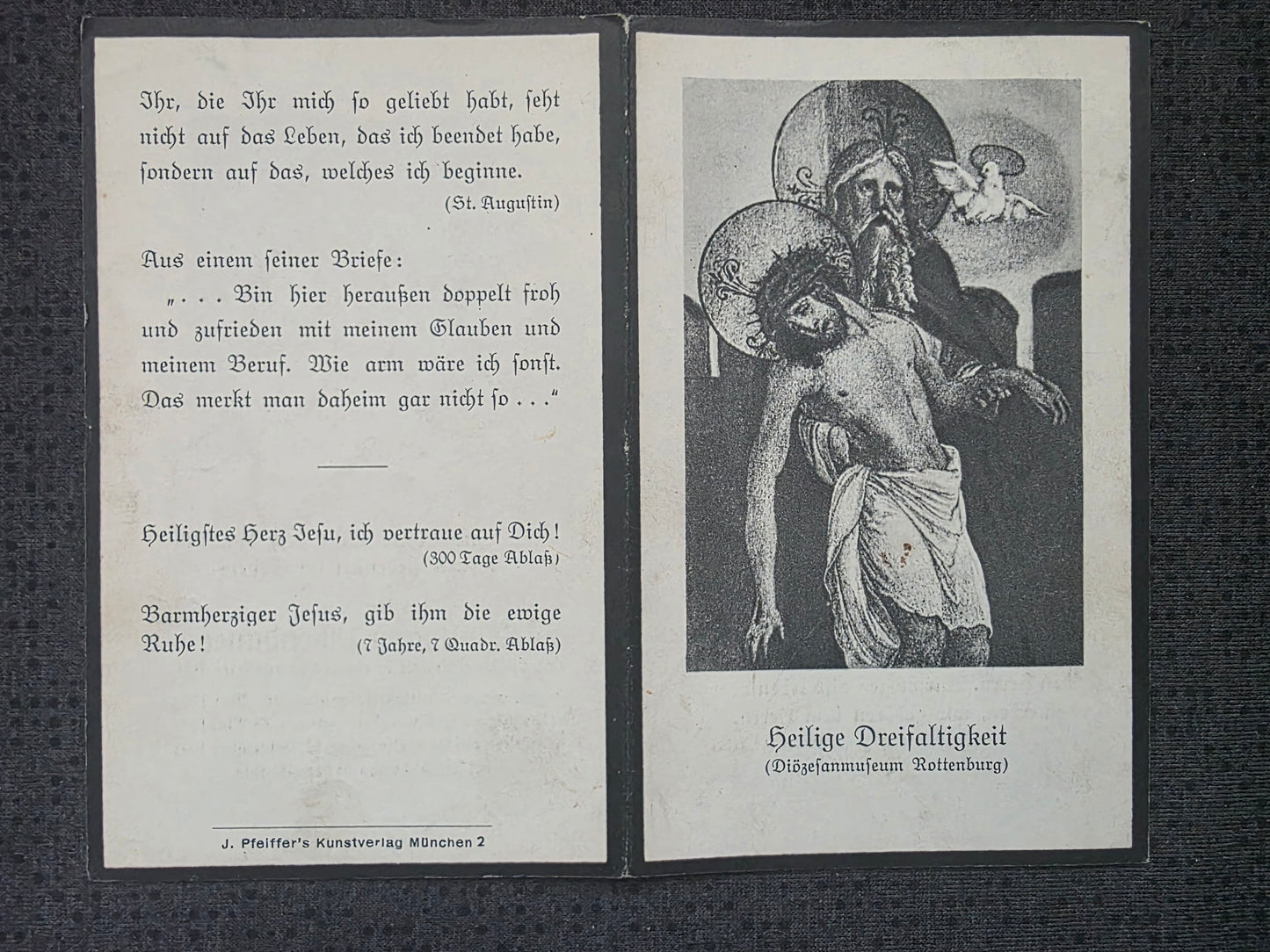 Sterbebild Gefreiter München 11. Komp. Gebirgsjäger-Regt. 98 Timoschewka Ukraine