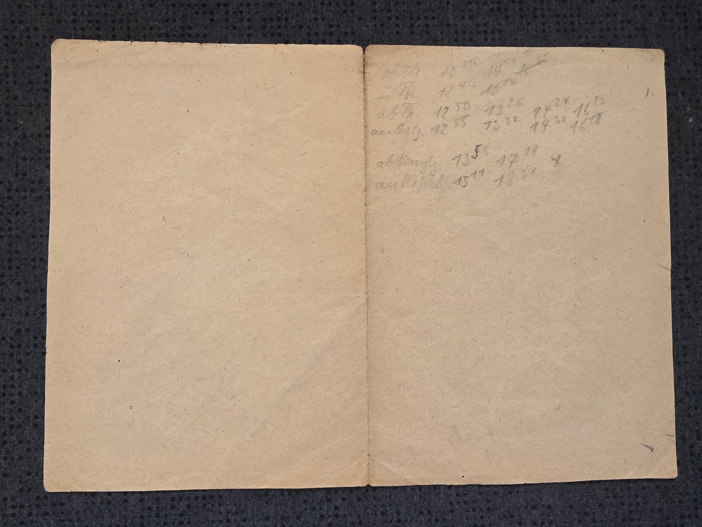 Abschrift für die Verleihung der Ostmedaille in das Soldbuch Hauptmann LW. Bau-Regt. 2/XI Stab - www.mmilitaria.com