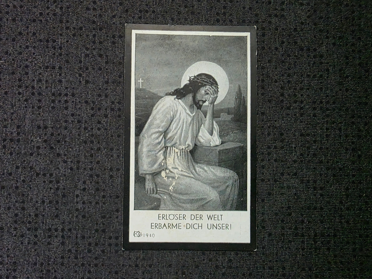 Sterbebild Schütze Hinterdietzberg 1. Komp. Inf. Regt. 260 Fassowa Ukraine - www.mmilitaria.com