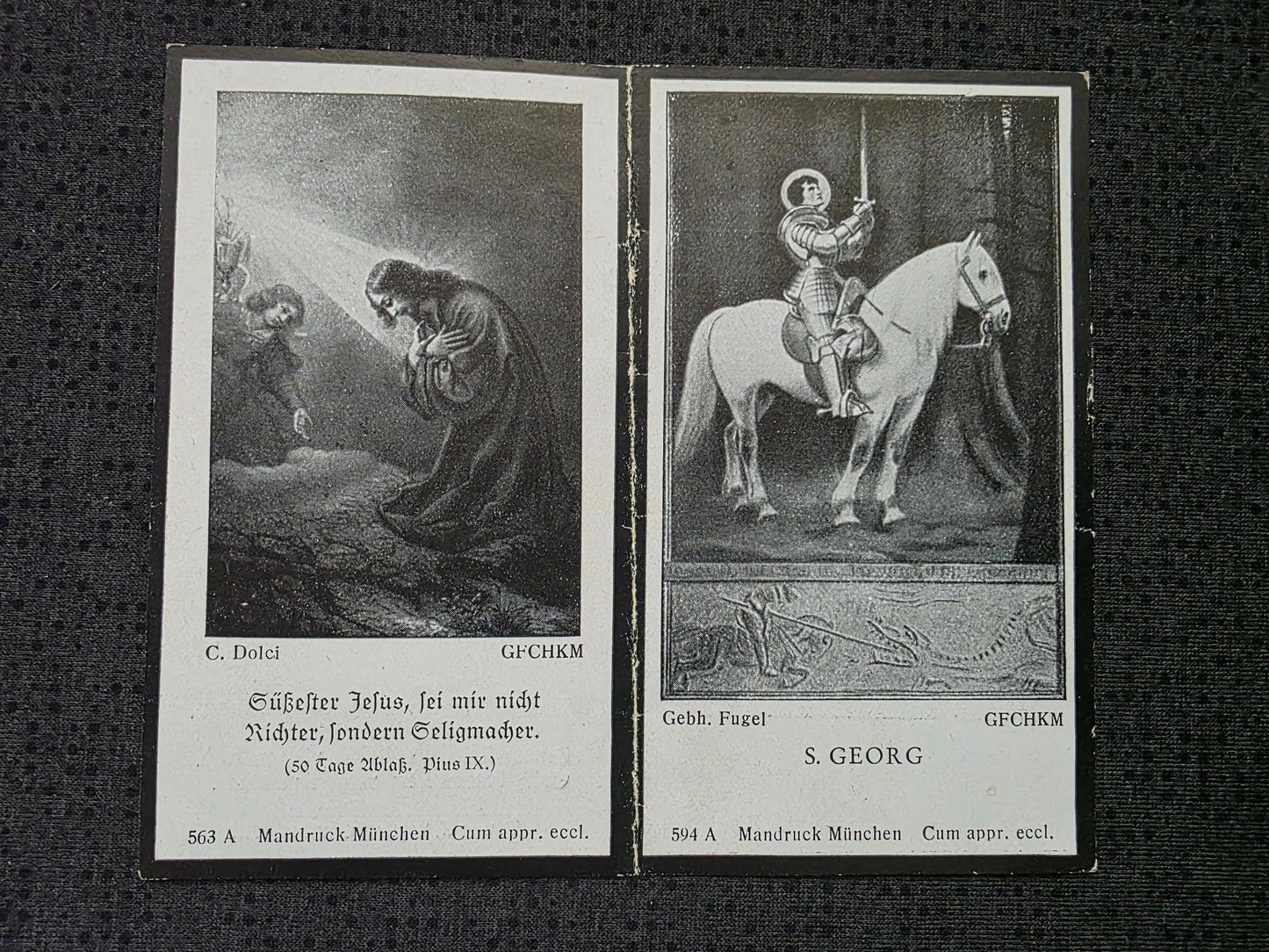 Sterbebild Unteroffizier Ering am Inn 16. Komp. Inf. Regt. 207 Kabeljatschock Ukraine - www.mmilitaria.com