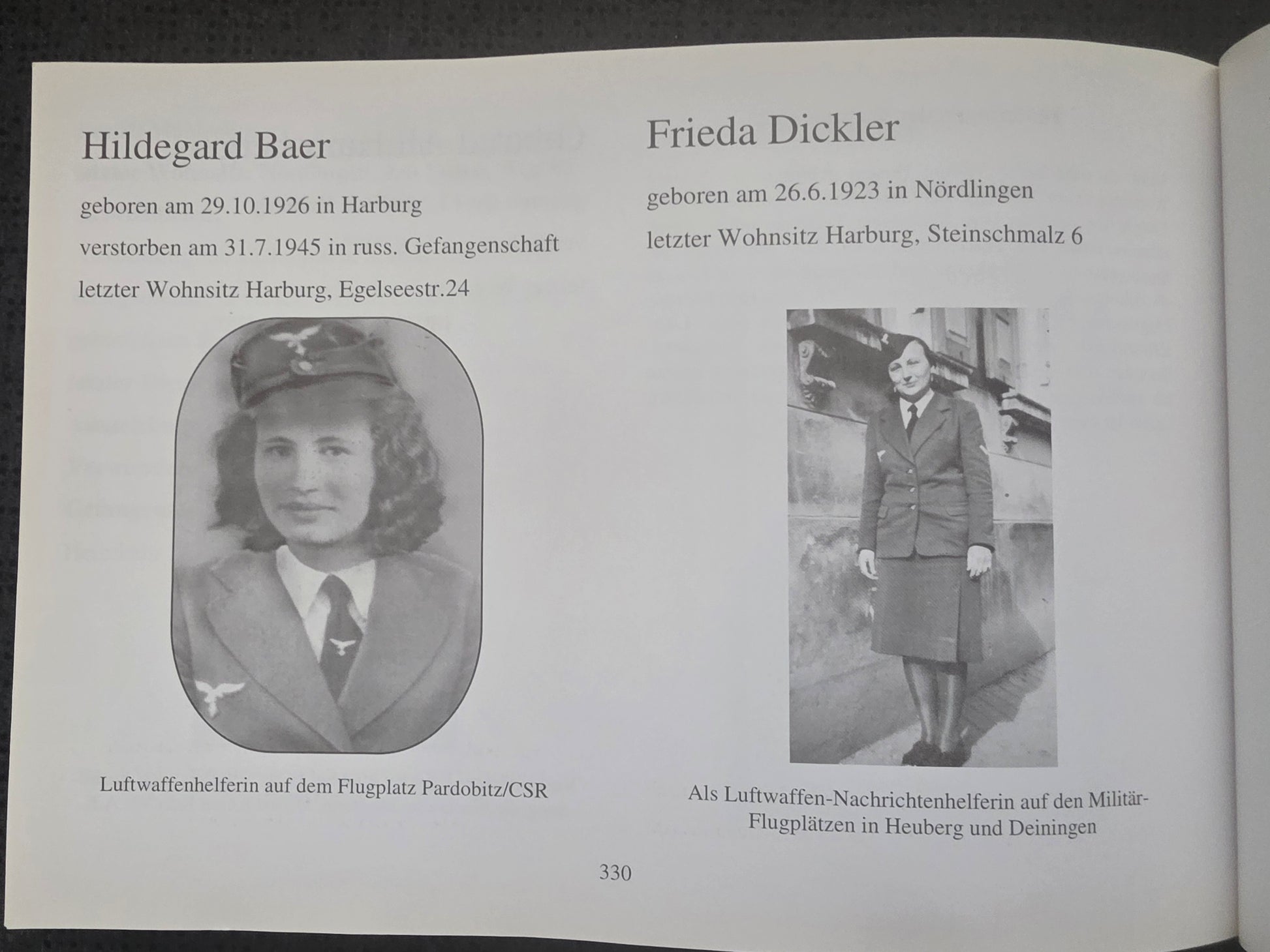 Gedenkbuch den Heimkehrern und Vertriebenen der Gemeinde Harburg RAR - www.mmilitaria.com