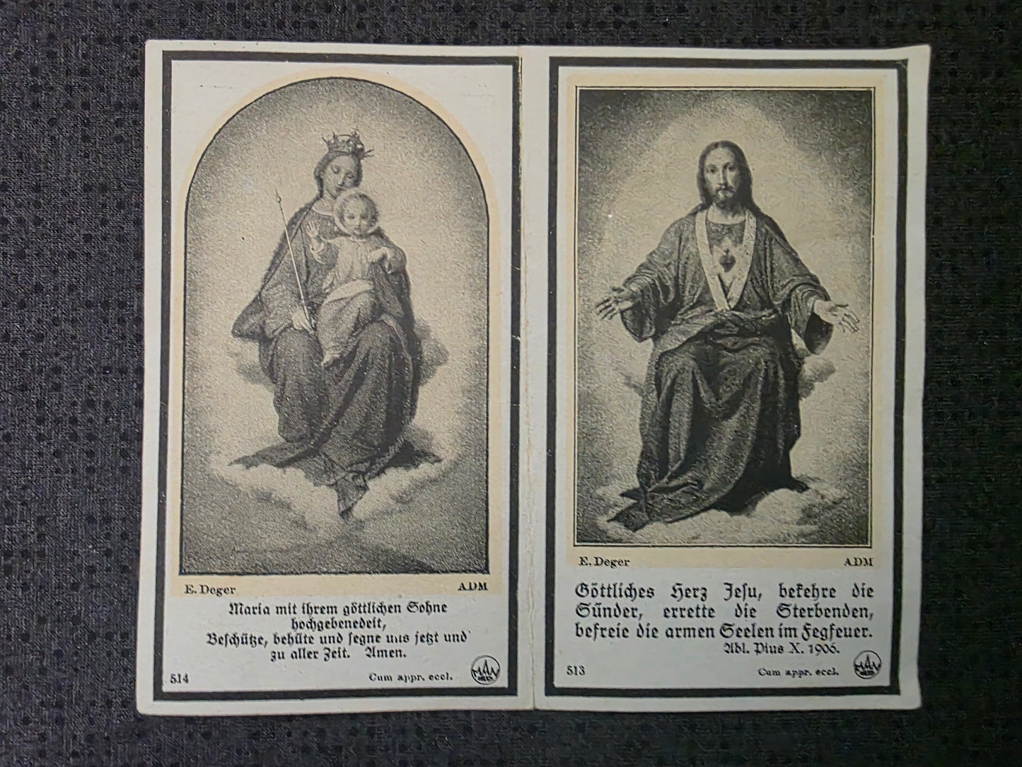 Sterbebild Oberjäger Lam 13. Komp. Jäger-Regt. 750 Kotor Cattaro Montenegro