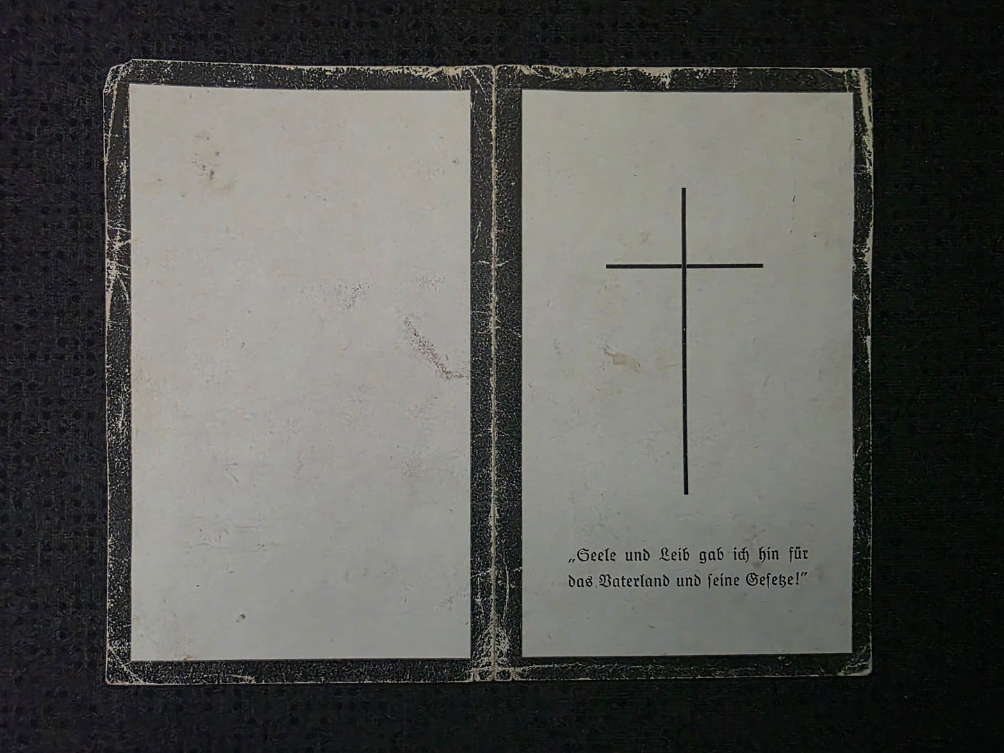 Sterbebild Schütze Eggendorf 9. Komp. Inf. Regt. 133 Edelweiss Kragenspiegel Korowka Russland