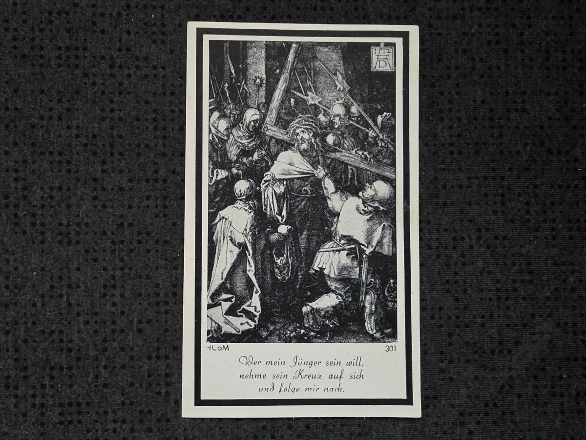 Sterbebild Gefreiter Peterskirchen Grenadier Regt. Dagda Saldus Lettland