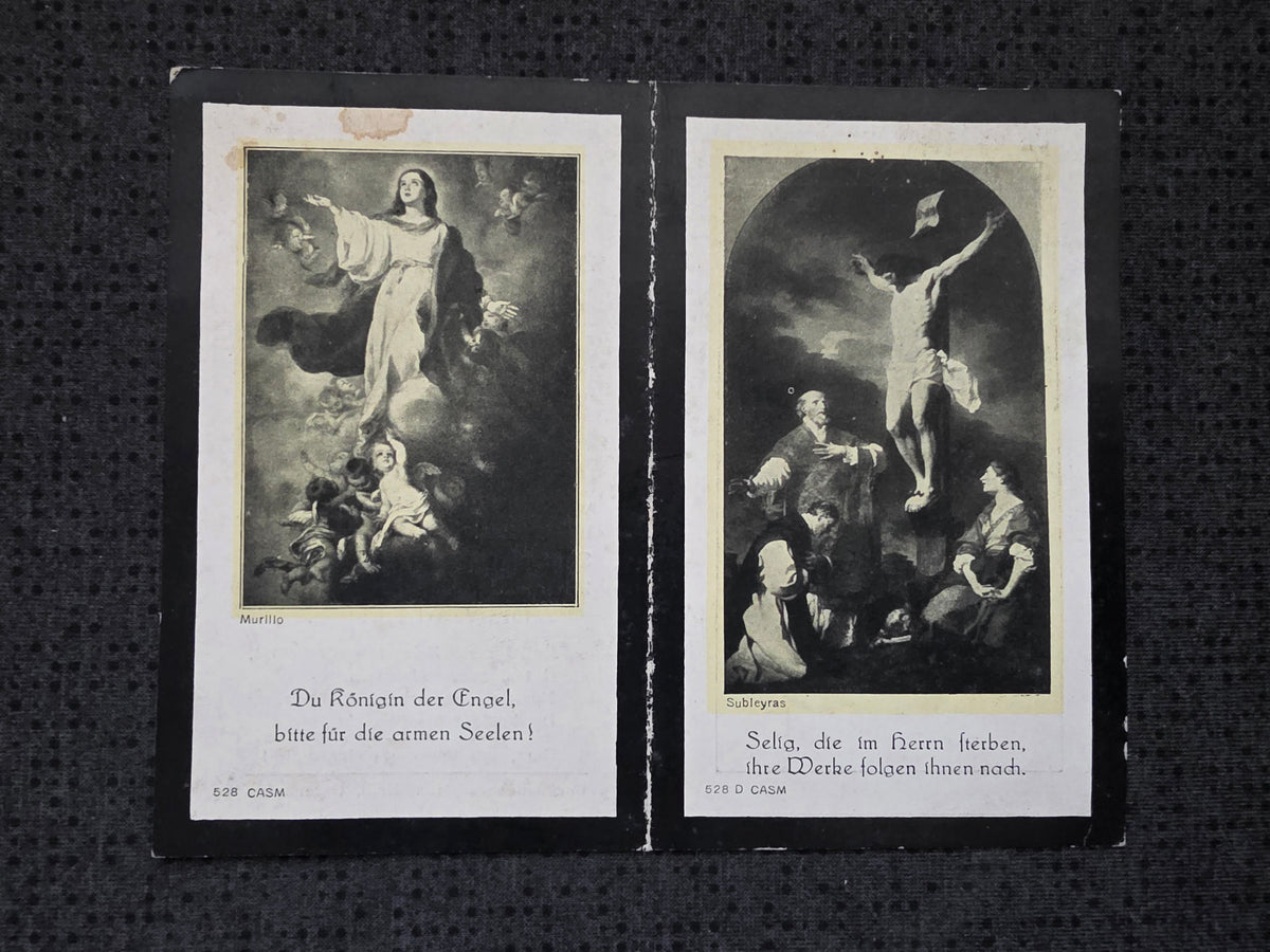 Sterbebild Gefreiter Roßfelden 12. Komp. Inf. Regt. 85 Sadowka Polen 12.09.1939