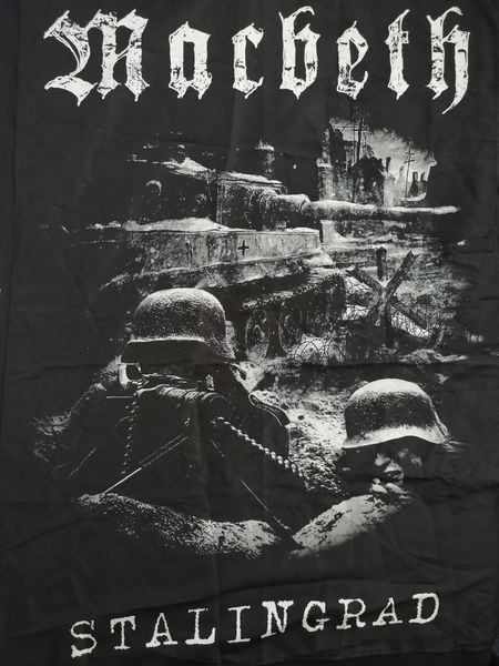 Fahne/Flagge "Stalingrad" Band Macbeth Heavy Metal