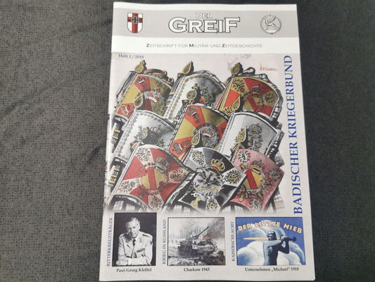 Magazin Der Greif 01/2018 Ritterkreuzträger Charkow 1943 Stalingrad ARGE