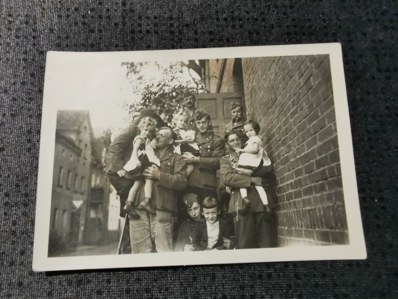 Sterbebild + Foto Obergefreiter Bordfunker 1. Staffel Lehrgeschwader 1 Vilvoorde Brüssel Lommel Belgien