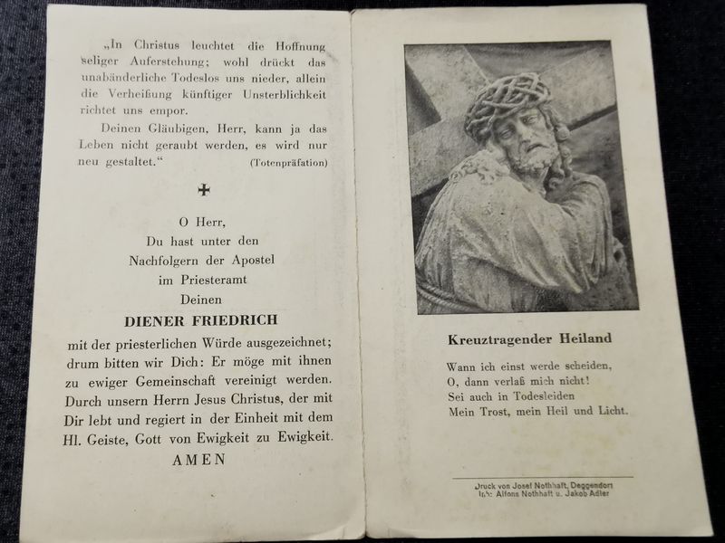 Sterbebild Sanitäts-Gefreiter Gebirgs-San. Komp. 2/97 Tuapse Kaukasus Russland