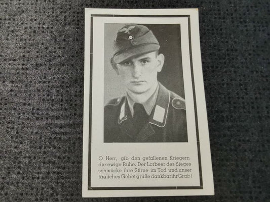 Sterbebild Gefreiter Fallschirm-Panzer Grenadier Division "Hermann Göring" HG Leitgirnen Ostpreußen Polen